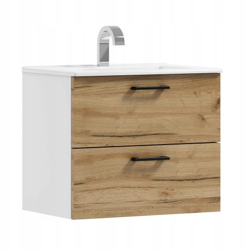 Cabinet with washbasin, bathroom cabinet with washbasin, 50 cm, for hanging