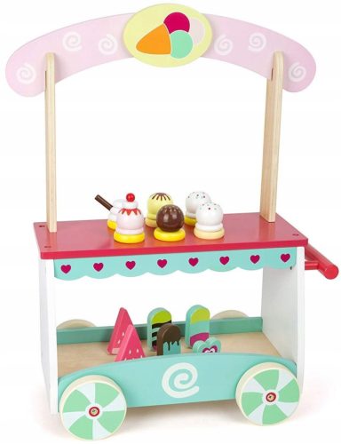  Small Foot Design 11065 Wooden Ice Cream Parlor