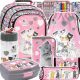  Cleo and Frank Derform Multi-Compartment School Backpack, White, Black, Brown and Beige, Pink, Grey and Silver, Multicolored 105 l + 3 more products