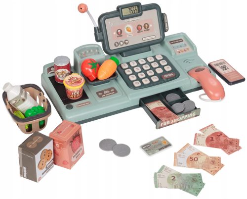  Fun shopping cash register for children + accessories 3 years +