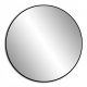 Bathroom mirror RAMIX wall mirror, circle, metal frame, 1000 x 1000 mm