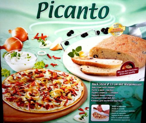  PIZZA STONE + PICANTO knife dr Oetker