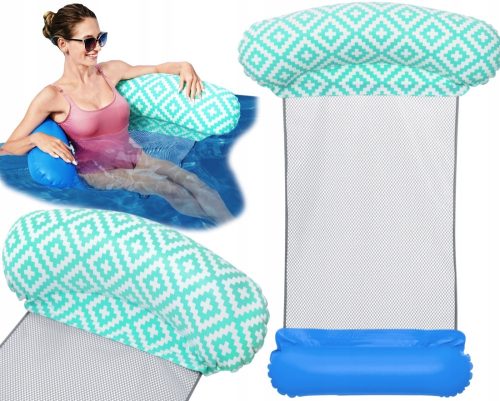 Bestway inflatable lounger with hammock net, 145 x 87 cm