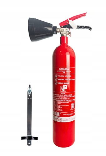 2kg CO2 snow fire extinguisher with hanger - Electronics