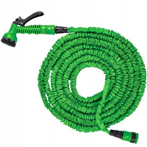  EXTENDABLE GARDEN HOSE 15m-45m SET + GUN