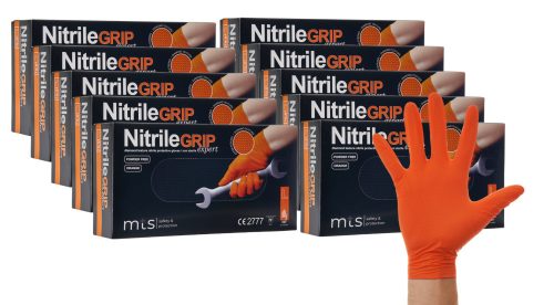 Gants de sécurité et de protection MTS Gants d'atelier Gogrip orange taille 9 - L 250 paires