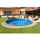 ANPO ladies' round swimming pool 460 x 460 cm