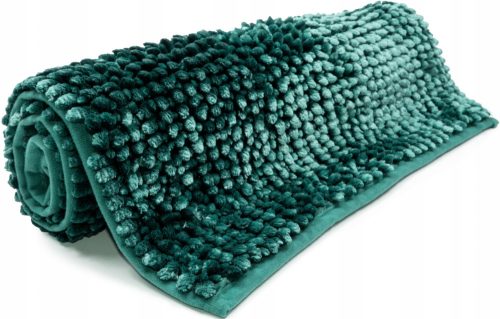 Non-Slip Bathroom Rug, 60 x 90 cm, Green