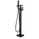 Freestanding bathtub and shower faucet CHDE Exelent plus black