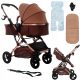  Koetsi multifunctional 3-in-1 stroller, brown