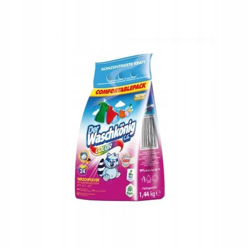  Washing powder Der Waschkönig Color 1.44 kg