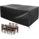 Cover for garden furniture - garden cover for the set 308 x 138 x 98 cm black