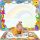  Tobbi-Toys water painting mat 120x90 cm, multicolored