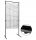 SCREEN SHOP STAND WITH GRID 150x80 CM BLACK