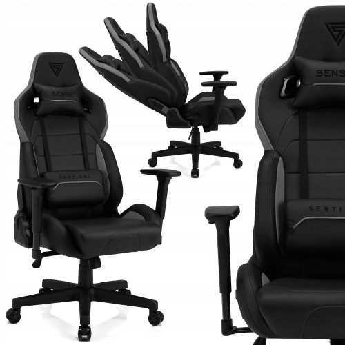  Sense7 swivel chair, red tones
