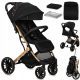  Lightweight stroller, stroller up to 22 kg, sleeping bag