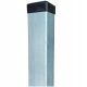 FENCE POST 60X40 HOT-DIP GALVANIZED H=200cm