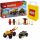  LEGO Ninjago Kai and Ras in Car-Bike Duel 71789 + LEGO Paper Bag 6315786 yellow 24x8x18 cm