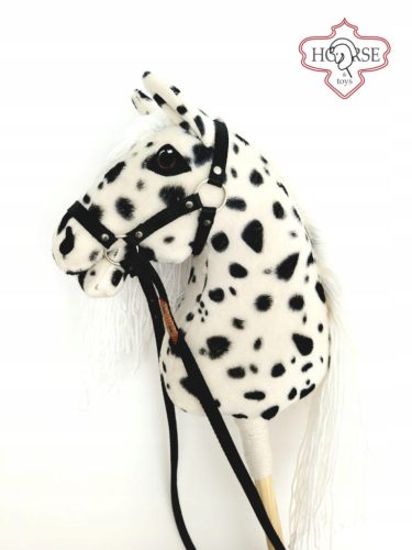  Hobbyhorse set, small, A5, horse on a stick + halter