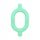  ARK Therapeutic Speech Therapy, Therapeutic Teething Ring, Green Shades