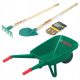 BARRORROW GARDEN SET FOR KIDS, SHOVEL, RAKE