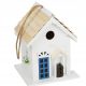  wooden birdhouse 18 x 18 x 23 cm