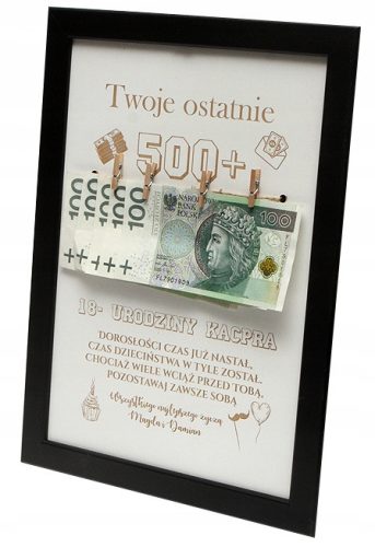 Cool, funny gadgets gift frame Your last 500+ 18th birthday