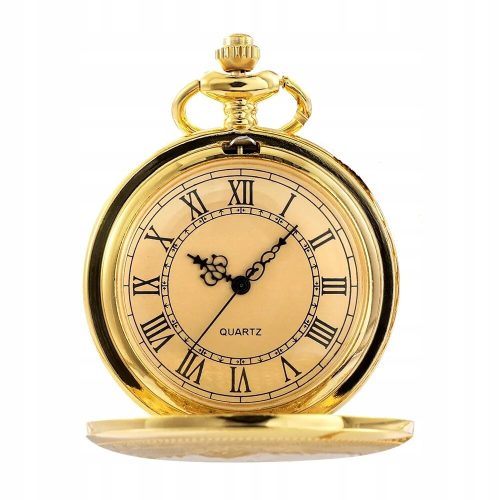  Classic Gold Pocket Watch