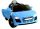  BATTERY POWERED CAR 2 ENGINES REMOTE CONTROL MUSIC LED BLUE