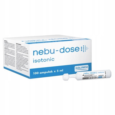  Solinea Nebu-dose Isotonic saline 100x5 ml