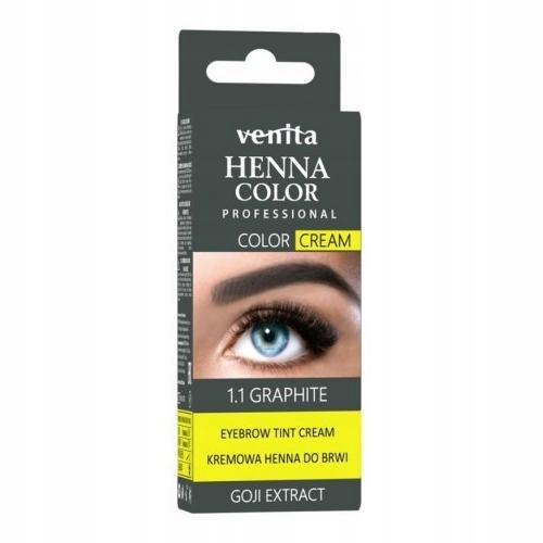  Venita 1.1 Graphite 30g eyebrow henna