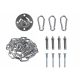 Garden Furniture Parts and Accessories Ceiling Swing Hammock Mounting Kit, Steel