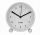 Clock for home Epewex alarm clock white, black 11cm