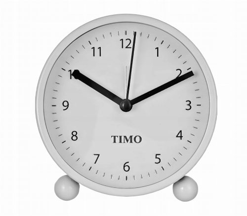 Clock for home Epewex alarm clock white, black 11cm