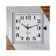 Clock for home Epewex wall clock white, brown tones, silver, multicolored, 26 cm