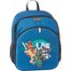  Kindergarten backpack with multiple compartments LEGO Ninjago LEGO bags boys blue tones, multicolored