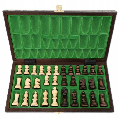  Olympic wooden chess 35x35