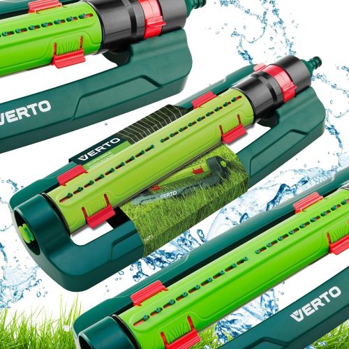  ADJUSTABLE OSCILLATING GARDEN SPRINKLER 285 m2 VERTO 15G772