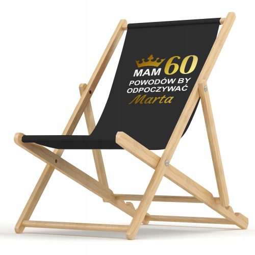 Sun loungers and garden and terrace Various deck chair – ePrezenty wood, black