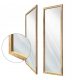 Bathroom mirror Manufaktura Ram wall mirror, rectangular, 650 x 1550 mm