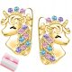  SILVER UNICORN EARRINGS 925 FOR GIRL