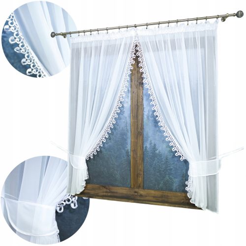  READY-MADE CURTAIN VOIL 300x150 READY-MADE GUIPUR CURTAIN