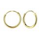  SILVER GOLD PLATED HANGING HOOP EARRINGS