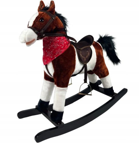  Large Horse, Interactive Rocking Horse, 70 cm