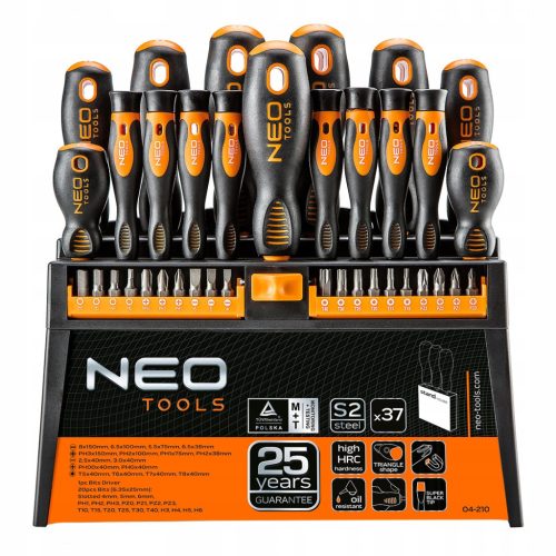  Neo Tools 04-210 screwdriver set 37 pcs.