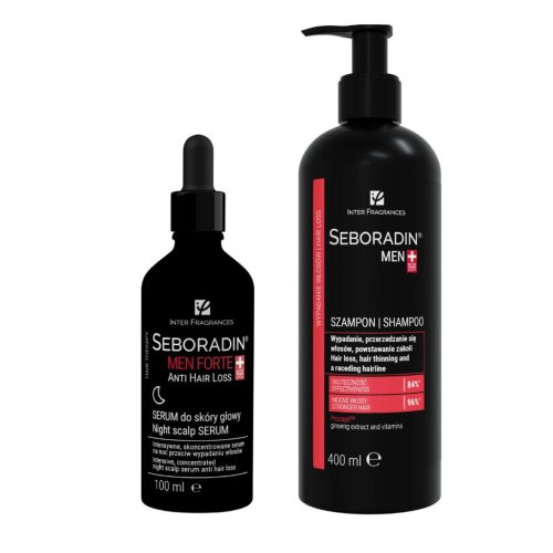  Seboradin Men Shampoo 400 ml + Serum 100 ml