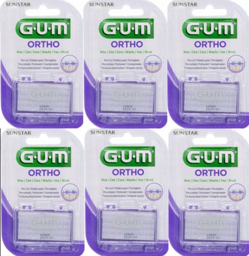  Gum Sunstar Orthodontic Wax Neutral – To relieve discomfort when wearing orthodontic braces