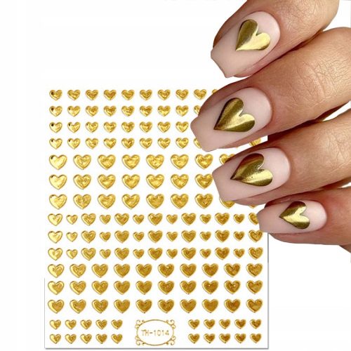  GOLDEN HYBRID NAIL STICKERS