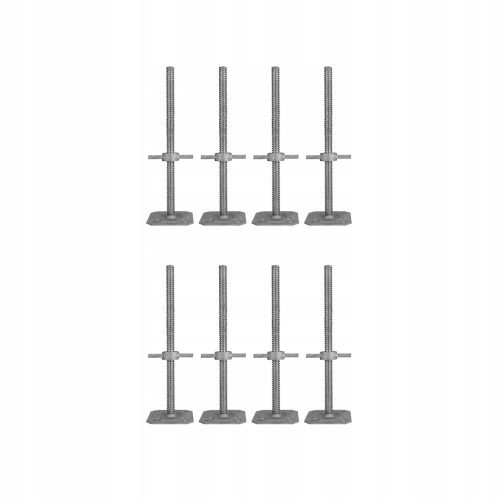 Base scaffolding feet Warsaw set of 8 pieces