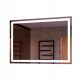 Bathroom mirror wall mirror from the Home & Decor Group, rectangular, 900 x 700 mm